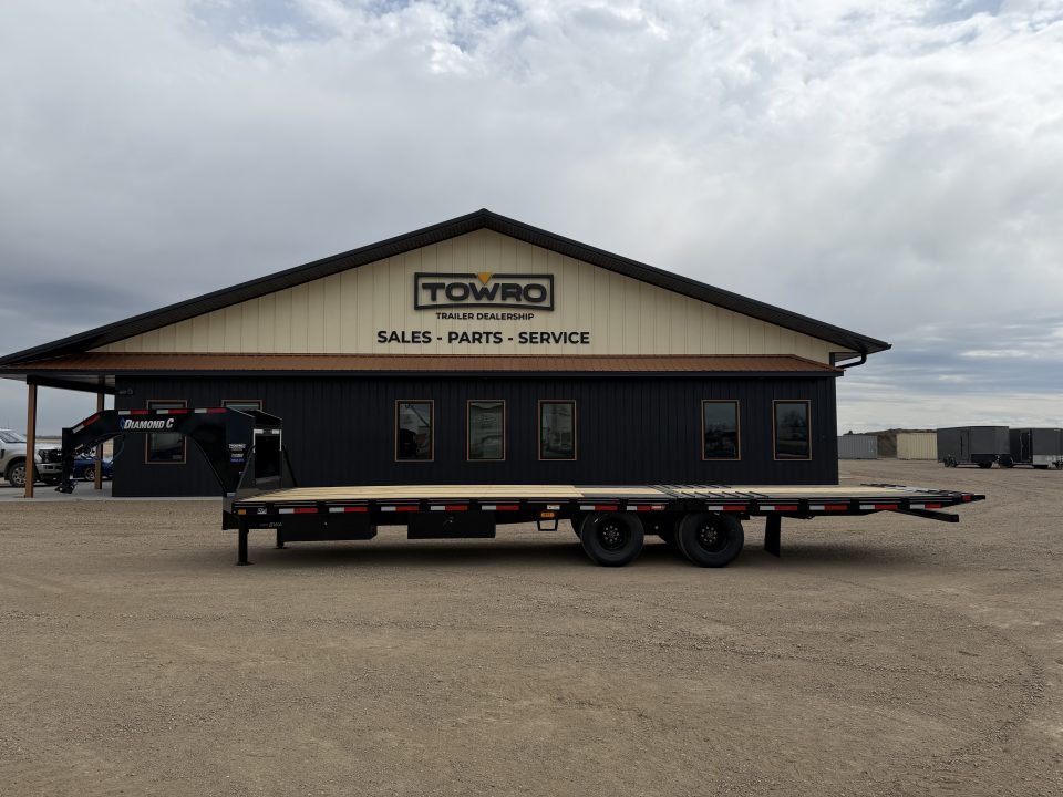 New 2026 Diamond C Trailers FMAX210HDT Flatbed Trailer