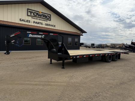 New 2026 Diamond C Trailers FMAX210HDT Flatbed Trailer