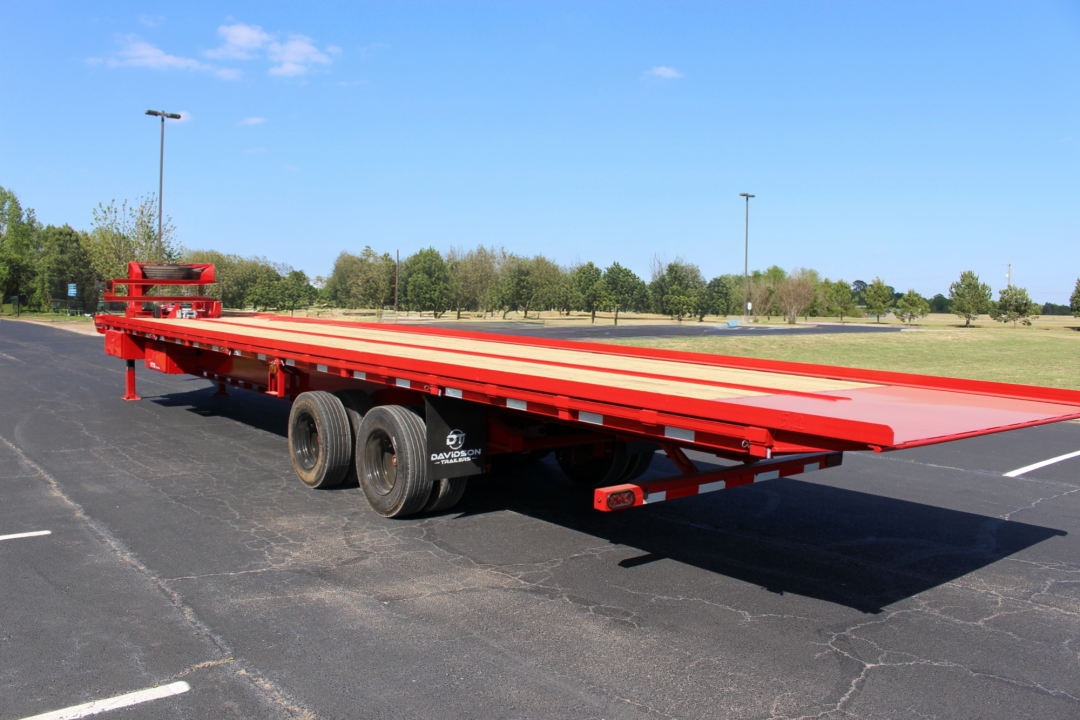 New 2026 Davidson Trailers 102”x40’ full deck container Deckover Trailer