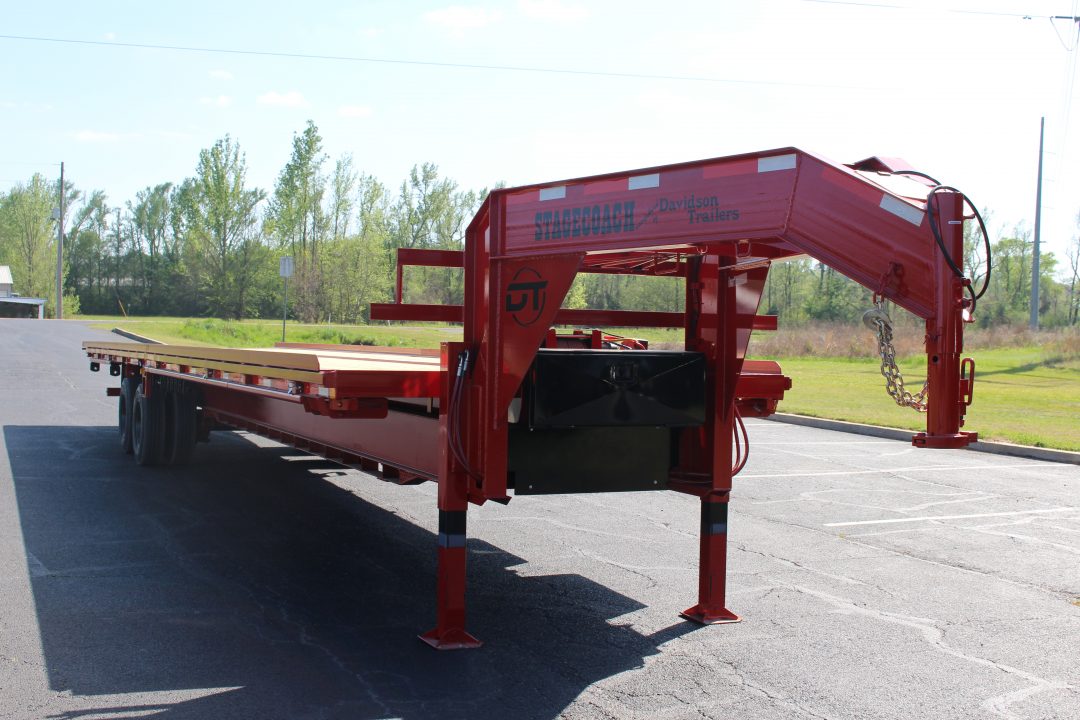 New 2026 Davidson Trailers 102”x40’ full deck container Deckover Trailer