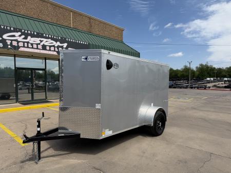 New #055407 2026 FOREST RIVER SA 5 X 10 SINGLE AXLE 3K ENCLOSED W/ REAR RAMP DOOR