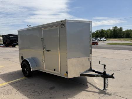 New #055407 2026 FOREST RIVER SA 5 X 10 SINGLE AXLE 3K ENCLOSED W/ REAR RAMP DOOR