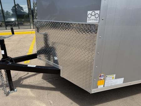 New #055407 2026 FOREST RIVER SA 5 X 10 SINGLE AXLE 3K ENCLOSED W/ REAR RAMP DOOR