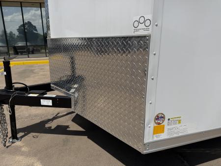 New #097209 2026 FOREST RIVER TA3 7 X 14 TANDEM AXLE 10K ENCLOSED W/ REAR RAMP DOOR