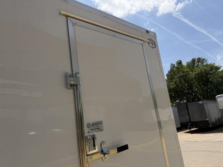 New #097209 2026 FOREST RIVER TA3 7 X 14 TANDEM AXLE 10K ENCLOSED W/ REAR RAMP DOOR