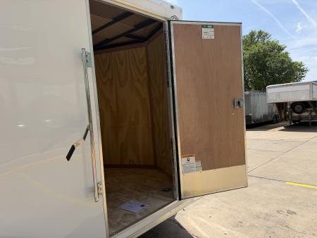 New #097209 2026 FOREST RIVER TA3 7 X 14 TANDEM AXLE 10K ENCLOSED W/ REAR RAMP DOOR