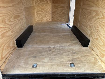 New #056077 2026 FOREST RIVER TA3 8.5 X 16 TANDEM AXLE 10K ENCLOSED W/ REAR RAMP DOOR