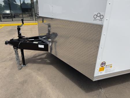 New #056077 2026 FOREST RIVER TA3 8.5 X 16 TANDEM AXLE 10K ENCLOSED W/ REAR RAMP DOOR