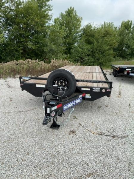 New 2026 Sure-Trac 8.5 x 22 SD Deckover Flatbed 15K