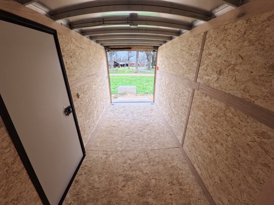 New 2026 Stealth Trailers 6 x 12 x 6.6 Cobra Flat Top V-Nose, Single Axle with 3,500 lb. Spring Axle