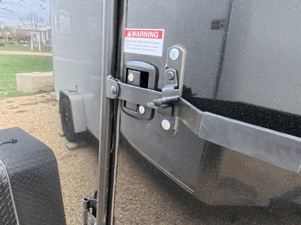 New 2026 Stealth Trailers 6 x 12 x 6.6 Cobra Flat Top V-Nose, Single Axle with 3,500 lb. Spring Axle