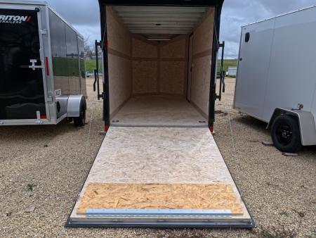New 2026 Stealth Trailers 6 x 12 x 6.6 Cobra Flat Top V-Nose, Single Axle with 3,500 lb. Spring Axle
