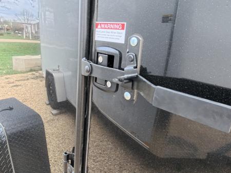 New 2026 Stealth Trailers 6 x 12 x 6.6 Cobra Flat Top V-Nose, Single Axle with 3,500 lb. Spring Axle