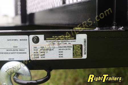 New 2026 6X12 Triple Crown Utility Trailer