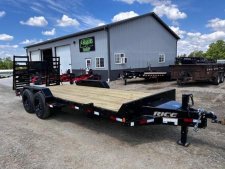 New 2026 Rice Trailers 82X20 Rice HD 16K GVWR Equipment Trailer