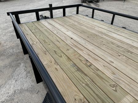 New 2026 Road Boss 83" x 18' Medium Duty, Pipe Top & Slide in Ramp Equipment Trailer