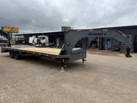 New 2026 Diamond C Trailers FMAX207 102X25MR Gooseneck Bodies