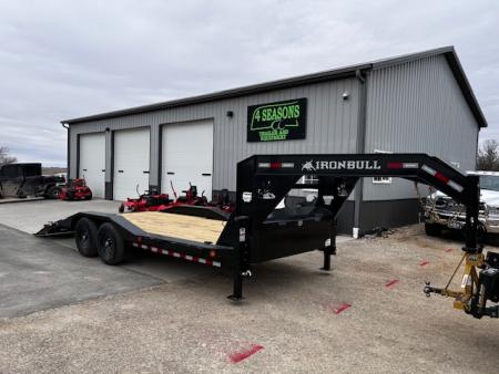 New 2026 Iron Bull ETG 83x20 GN 14K GVWR FULL WIDTH RAMPAGE RAMPS Equipment Trailer