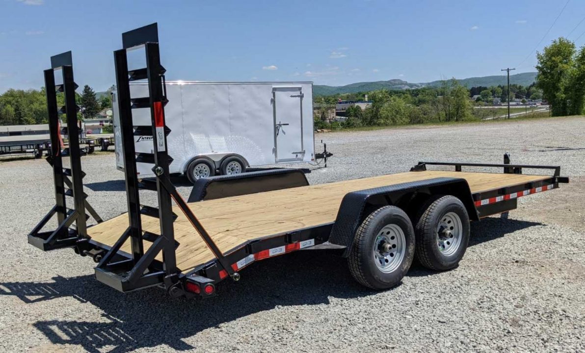 New 2026 Quality 18' General Duty Lo Pro Equipment Hauler w/ 2' Dove (9990# GVW)