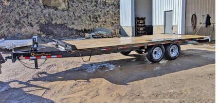 New 2026 Quality 20' GENERAL DUTY Deckover Tagalong w/ No Dove Tail, No Ramps/Hardware
