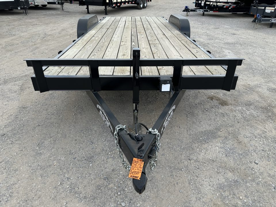 New 2026 Road Boss 83" x 20' Medium Duty Flatbed Car Hauler Equipment Trailer