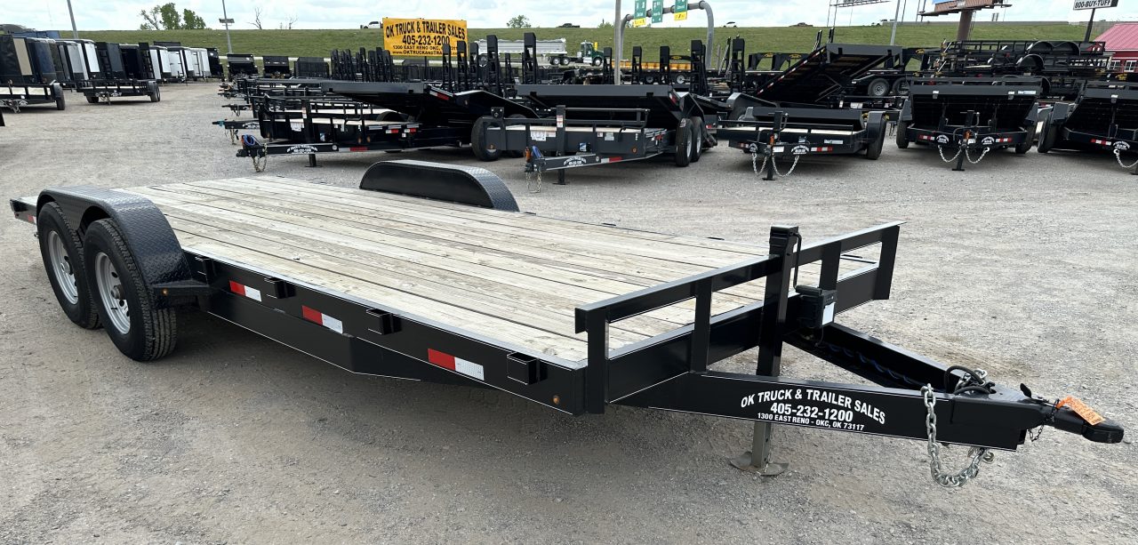 New 2026 Road Boss 83" x 20' Medium Duty Flatbed Car Hauler Equipment Trailer