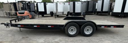 New 2026 Road Boss 83" x 20' Medium Duty Flatbed Car Hauler Equipment Trailer