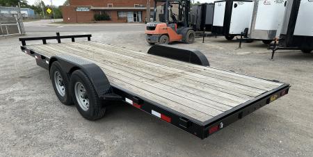New 2026 Road Boss 83" x 20' Medium Duty Flatbed Car Hauler Equipment Trailer