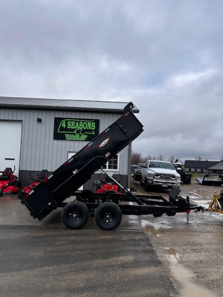 New 2026 H&H Trailers 76X12 9.9K W/ RAMPS Dump Trailer