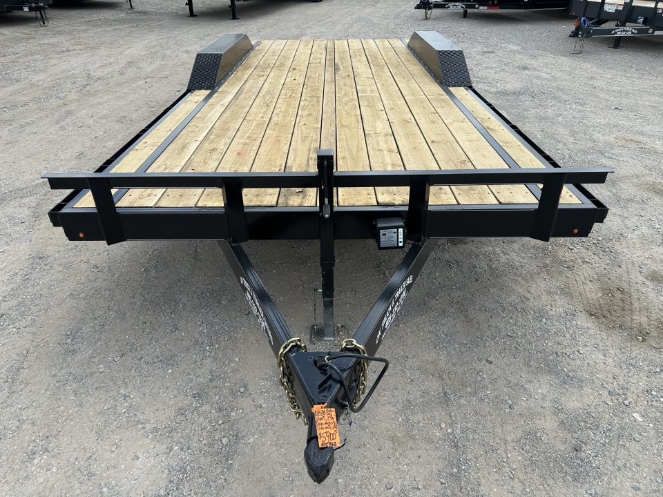 New 2026 Road Boss 102" x 20' Medium Duty Drive Over Fender Car Hauler Equipment Trailer