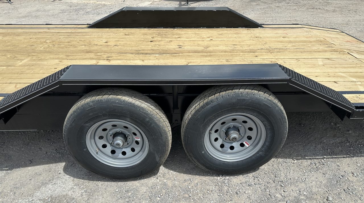 New 2026 Road Boss 102" x 20' Medium Duty Drive Over Fender Car Hauler Equipment Trailer