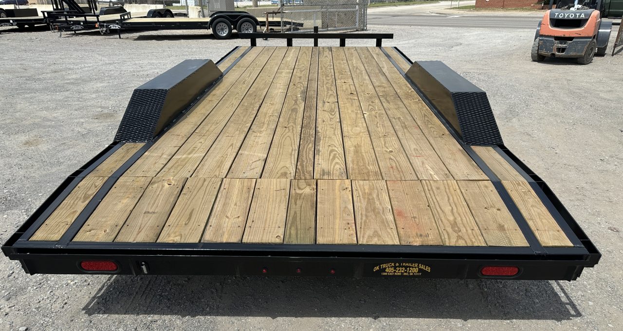 New 2026 Road Boss 102" x 20' Medium Duty Drive Over Fender Car Hauler Equipment Trailer