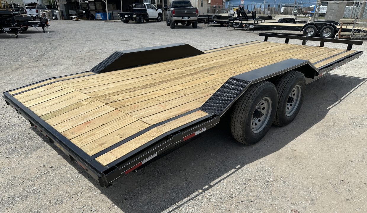 New 2026 Road Boss 102" x 20' Medium Duty Drive Over Fender Car Hauler Equipment Trailer