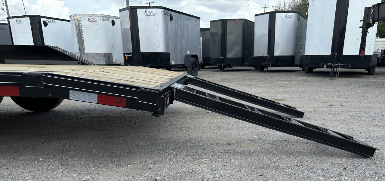 New 2026 Road Boss 102" x 20' Medium Duty Drive Over Fender Car Hauler Equipment Trailer