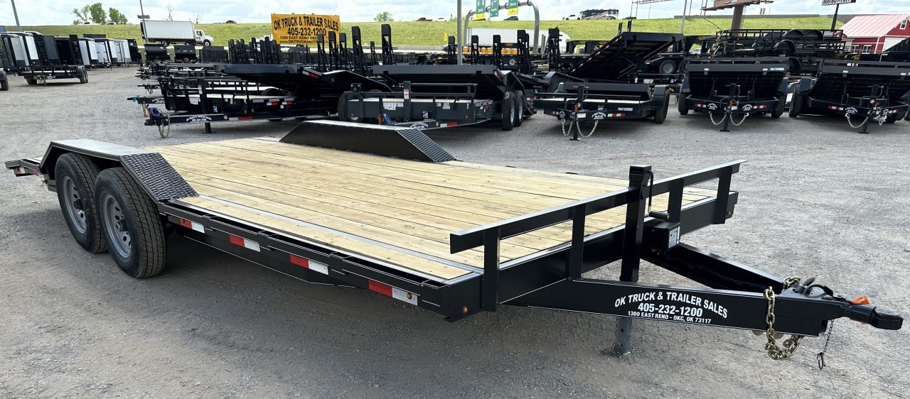 New 2026 Road Boss 102" x 20' Medium Duty Drive Over Fender Car Hauler Equipment Trailer