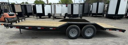 New 2026 Road Boss 102" x 20' Medium Duty Drive Over Fender Car Hauler Equipment Trailer