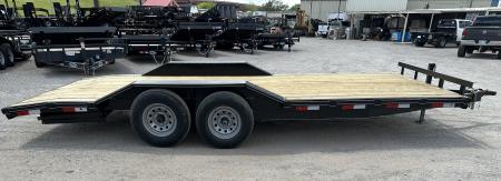 New 2026 Road Boss 102" x 20' Medium Duty Drive Over Fender Car Hauler Equipment Trailer