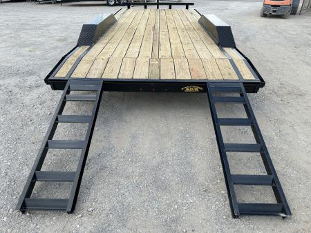 New 2026 Road Boss 102" x 20' Medium Duty Drive Over Fender Car Hauler Equipment Trailer