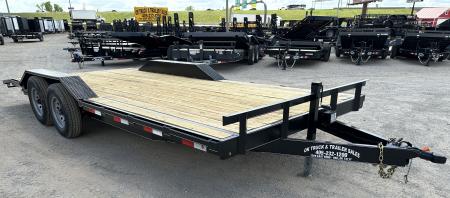 New 2026 Road Boss 102  x 20' Medium Duty Drive Over Fender Car Hauler Equipment Trailer