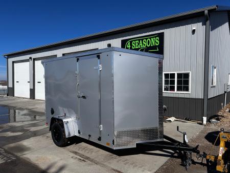 New 2026 Discovery Trailers 6X10 6'6  INTERIOR HEIGHT, RAMP DOOR, SIDE DOOR, SPOILER Cargo / Enclosed Trailer