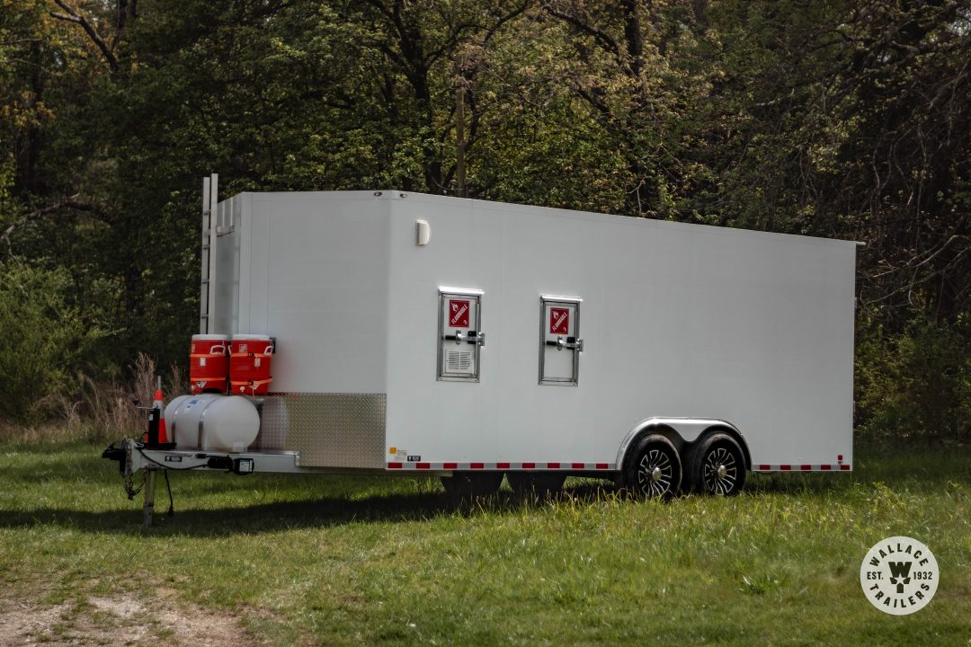 Used 2025 Cell-Tech Trailers 8.5x20 14K Cargo / Enclosed Trailer