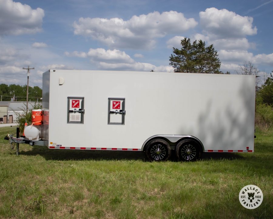 Used 2025 Cell-Tech Trailers 8.5x20 14K Cargo / Enclosed Trailer