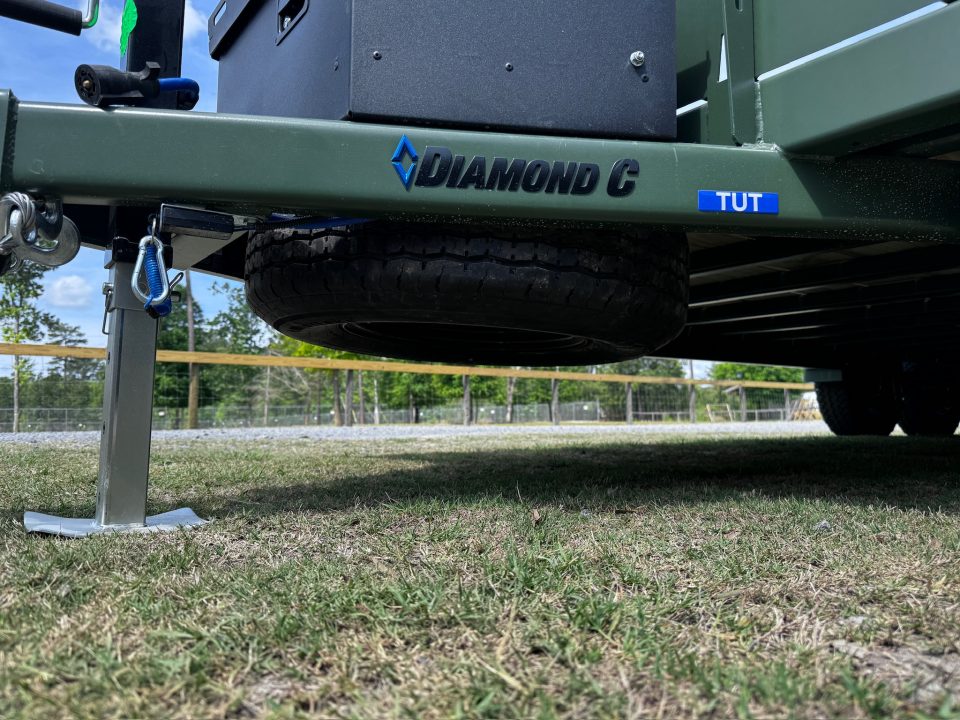 New 2026 Diamond C Trailers 83x22 12K TUT TEXAS UTILITY TANDEM AXLE TRAILER