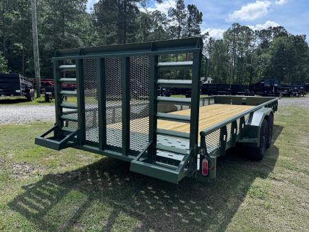 New 2026 Diamond C Trailers 83x22 12K TUT TEXAS UTILITY TANDEM AXLE TRAILER