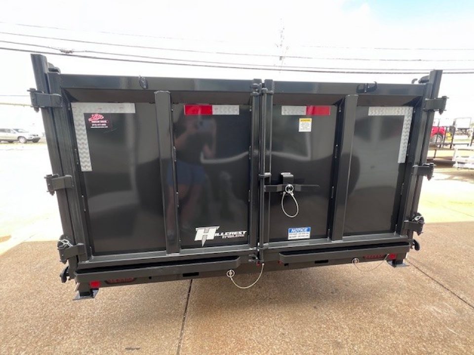 New 2026 Hillcrest Trailers 83x16 14K 40" Sides Telescopic Dump Trailer
