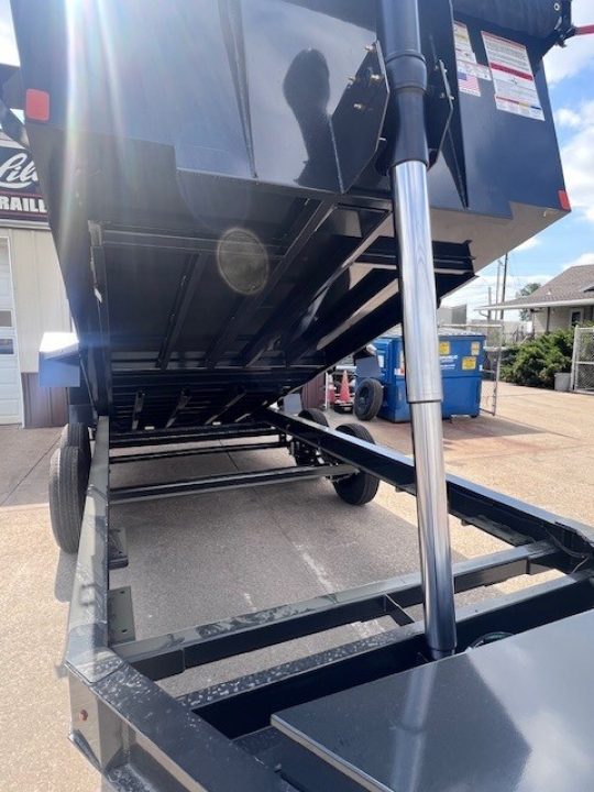 New 2026 Hillcrest Trailers 83x16 14K 40" Sides Telescopic Dump Trailer
