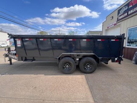 New 2026 Hillcrest Trailers 83x16 14K 40" Sides Telescopic Dump Trailer