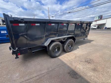 New 2026 Hillcrest Trailers 83x16 14K 40" Sides Telescopic Dump Trailer