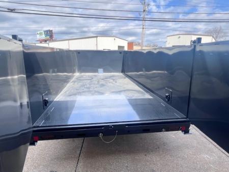 New 2026 Hillcrest Trailers 83x16 14K 40" Sides Telescopic Dump Trailer