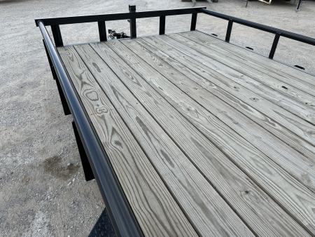 New 2025 Road Boss 83" x 18' Medium Duty, Pipe Top & Slide in Ramp Equipment Trailer